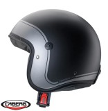 Cumpara ieftin Casca open face pentru scuter - motocicleta (jet) Caberg model Freeride X Imola D5 negru/gun metal (titanium) mat (fibra de sticla) XS (53/54cm)