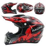 Casca Motocross Copii si Adulti, Full Face, Protectie ATV, Quad, MTB, Enduro, Omologare DOT/ECE, Material ABS, Interior Detasabil, 10 CULORI
