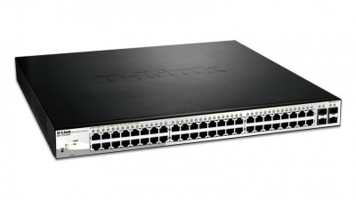 DLINK SW 52-PORT GIGABIT POE SMART MNG foto