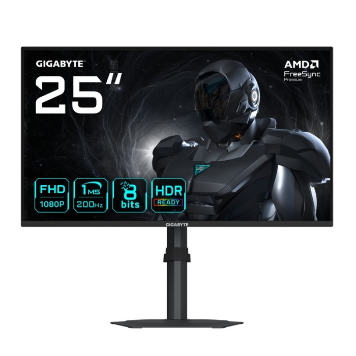 Gigabyte Monitor gaming 24.5&quot; G25F2, Non-glare, Rezolutie: 1920 x 1080