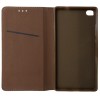Husa tip carte cu stand Smart Magnet maro pentru Huawei P8