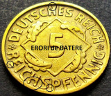 Cumpara ieftin Moneda istorica 5 RENTENPFENNIG (D) - IMPERIUL GERMAN, anul 1925 *cod 603 ERORI, Europa