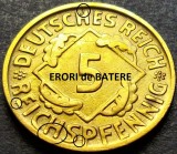 Cumpara ieftin Moneda istorica 5 RENTENPFENNIG (D) - IMPERIUL GERMAN, anul 1925 *cod 603 ERORI, Europa