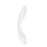 Stimulator G-Spot Wave 2, 12 Moduri Vibratii si Pulsatii, Silicon, USB, Alb, 23.6 cm