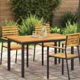 vidaXL Placă de masă Ulei Natural 120 x 70 x 2 cm Lemn Solid de Acacia 4108097