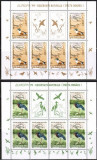 ROMANIA 1999 EUROPA CEPT Rezervatii Naturale Minicoli 6 timbre+2 Viniee LP.1483b