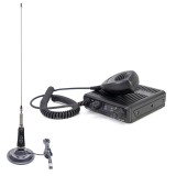 Kit statie radio CB PNI Escort HP 2020 cu antena magnetica LED 2000