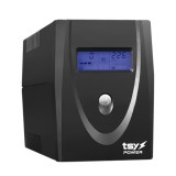 Cumpara ieftin UPS TSY Power, 600VA/360W, LCD, line interactive, 2 x Schuko TSY-MP-0K6-LCD