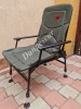 Scaun Pescuit Crap Diamant Alb, Spatar Reglabil, Cotiere, Picioare Ajustabile, Oxford 600D, Aluminiu