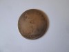 UK 1 Penny 1874 regina Victoria, Europa, Cupru (arama)