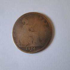 UK 1 Penny 1874 regina Victoria