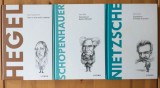 Pin, Hegel + Sole, Schopenhauer + Llacer, Nietzsche (col. &quot;Descoperă filosofia&quot;)