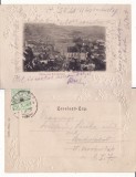 Salutari din Sighisoara-clasica, embosata, Circulata, Printata