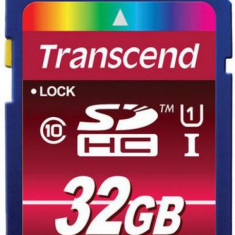 Card de memorie Transcend SDHC, 32GB, Clasa 10, UHS-I