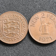 Guernsey 2 new pence 1971