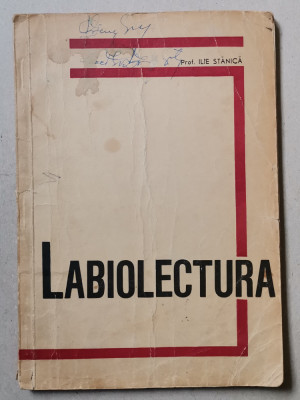 Ilie Stanica Labiolectura 1965, Manual Citire de pe buze foto