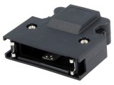 Protecție mufă Mini D Ribbon cu fixare clichet pe cablu PIN 36