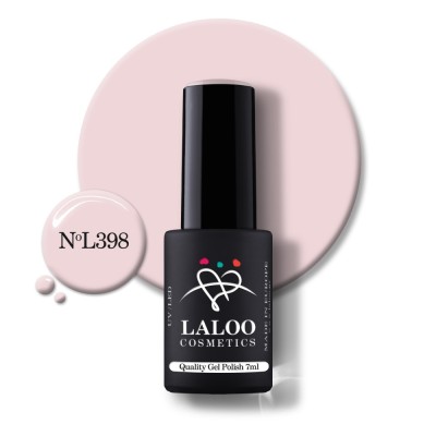 398 Blushing Pink | Laloo gel polish 7ml foto
