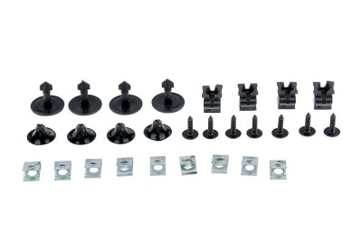 Set Clipsuri Scut Motor Audi A4, A4 Avant B5, -2001, Seat Exeo 2008-, Skoda Superb -2008, Vw Passat Passat Variant B5 1997-2005, 28 Elemente, NTY EZC foto