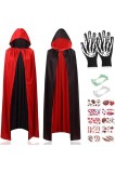 Mantie costum Vampir cu glugă