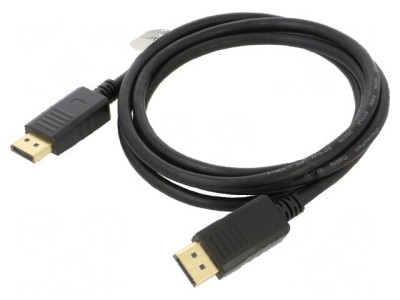 Cablu DisplayPort 1.2 1,8m Mufă Mufă foto