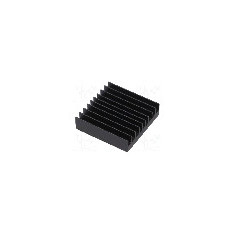 Radiator extrudat, aluminiu, 35mm x 33mm, negru, Advanced Thermal Solutions - ATS-54350D-C1-R0