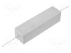 Rezistor bobinat cu ciment THT 33&Omega; 30W &plusmn;5% SR PASSIVES &Oslash;0,8x35mm