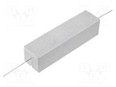 Rezistor bobinat cu ciment THT 33&Omega; 30W &plusmn;5% SR PASSIVES &Oslash;0,8x35mm