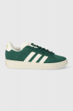 Cumpara ieftin adidas sneakers din piele intoarsă GRAND COURT culoarea verde IE1451