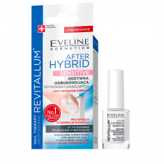 Tratament profesional pentru unghii, Eveline Cosmetics, After Hybrid Sensitive, 12 ml