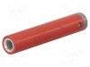 Conector banană 4mm roșie 32A 30V AC 60V DC ST&Auml;UBLI