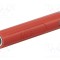 Conector banană 4mm roșie 32A 30V AC 60V DC ST&Auml;UBLI