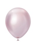 Set 10 baloane chrome LIGHT LILAC 30 cm