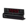 Radio Portabil Azusa AM/FM cu Alarma, Alimentare Retea si Baterii, Negru/Alb/Gri