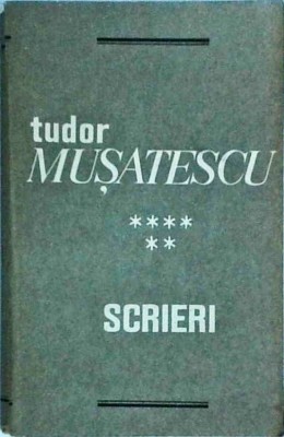Tudor Musatescu - Scrieri, volumul 6. Proze foto