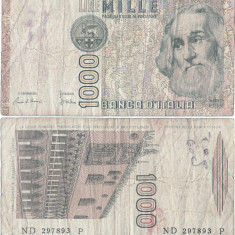 1982 (6 I), 1.000 lire (P-109a) - Italia!