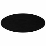 Cumpara ieftin Blat de masa maro inchis 140x60x4 cm lemn masiv de stejar oval
