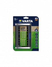 Incarcator Varta pentru 8 acumulatori AA/AAA Ni-MH + iesire USB 57671 foto