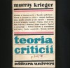 Teoria Criticii - Murray Krieger, Carte Filosofie, Livrare Rapida