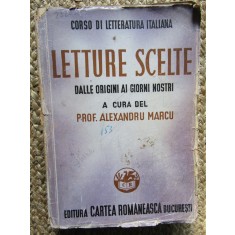 Alexandru Marcu - Letture scelte. Dalle origini ai giorni nostri (1943)
