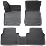 Set de 4 covorase cauciuc 3D stil tavita premium pentru Skoda Enyaq din 2020