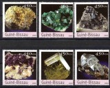 Guineea Bissau 2003, Minerale, serie neuzată, MNH