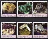 Guineea Bissau 2003, Minerale, serie neuzată, MNH, Nestampilat