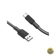 Cablu Date si Incarcare USB-A - USB-C HOCO X69 18W 1m Negru