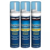 Set Spuma, Kirkland Signature, Minoxidil 5%, Tratament Impotriva Caderii Parului, 3x 60ml