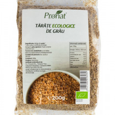 Tarate de grau Bio, 200g, Pronat