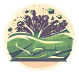 Cumpara ieftin Sticker decorativ, Planta, Verde, 60 cm, 8371ST, Oem