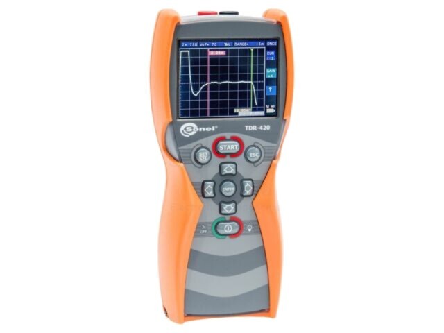 Reflectometru SONEL WMGBTDR420 cu ecran LCD TFT 3,5&quot; și rezoluție 1%