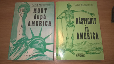 Grid Modorcea - Mort dupa America + Rastignit in America (Ed. Semne, 1999, 2001) foto