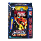 Transformers Generations Legacy United Voyager Class Figurina articulata Animated Universe Optimus Prime 18 cm, Hasbro